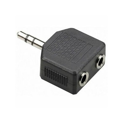 Adaptateur Jack 3.5mm mâle vers 2 Jack 3.5mm femelle D2