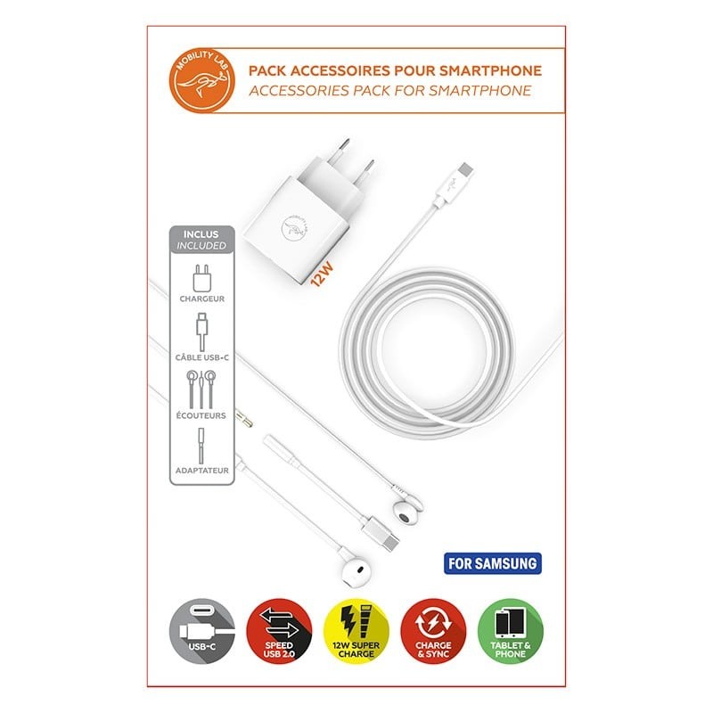 Pack d'accessoires MOBILITY LAB - USB-C
