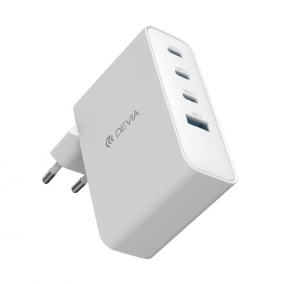 Prise secteur 4-EN-1 DEVIA Extreme Speed Series PD - Version 100W